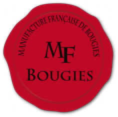 Manufacture Française de Bougies miniature logo, personalized and hand-made candles